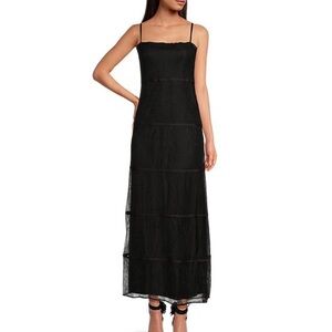 Gianni Bini x Caelynn Bell Bella Lace Sleeveless Long Slip Dress NWT size 10
